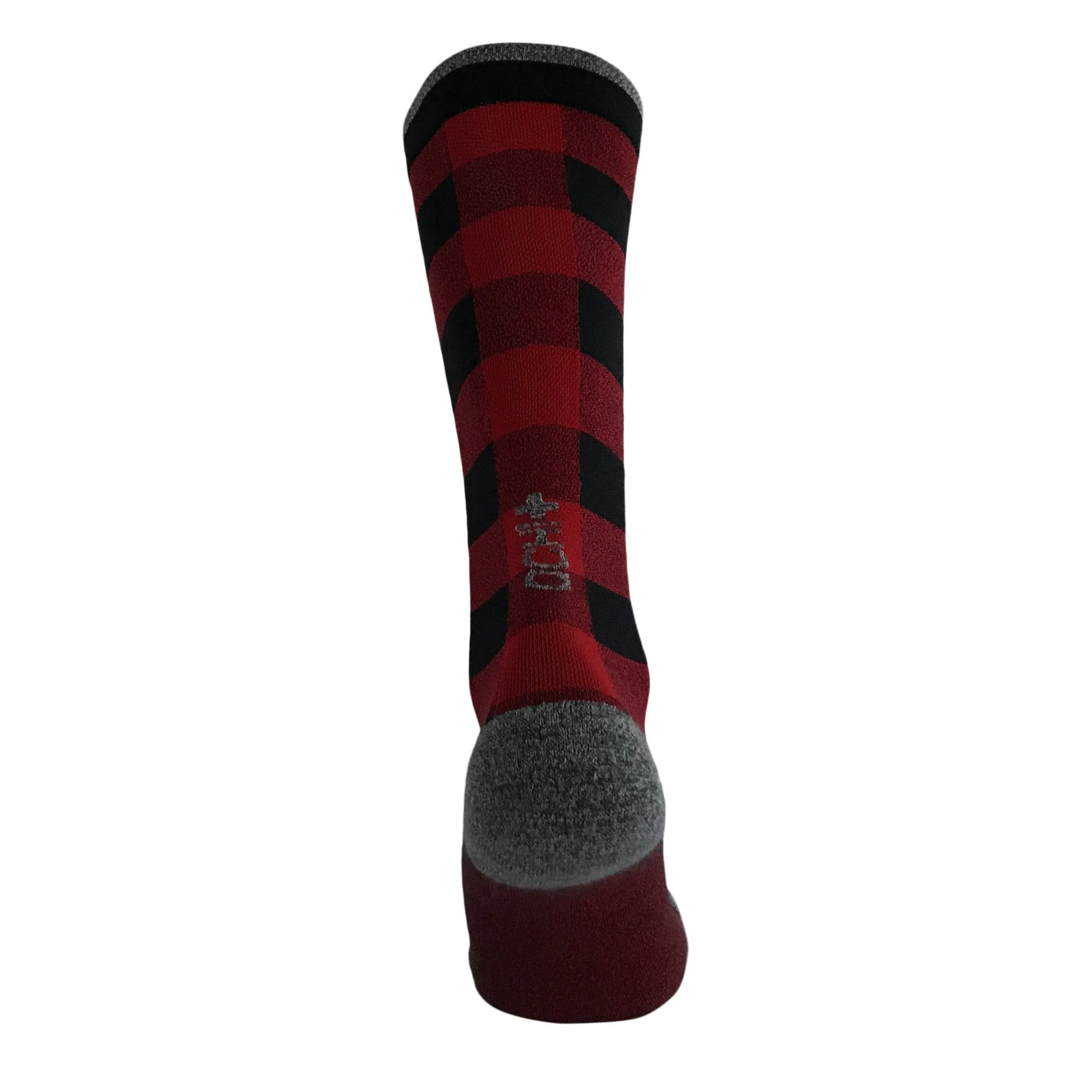 ACHI  Lumber Jack Red Compression Socks, 20-30 mmHg