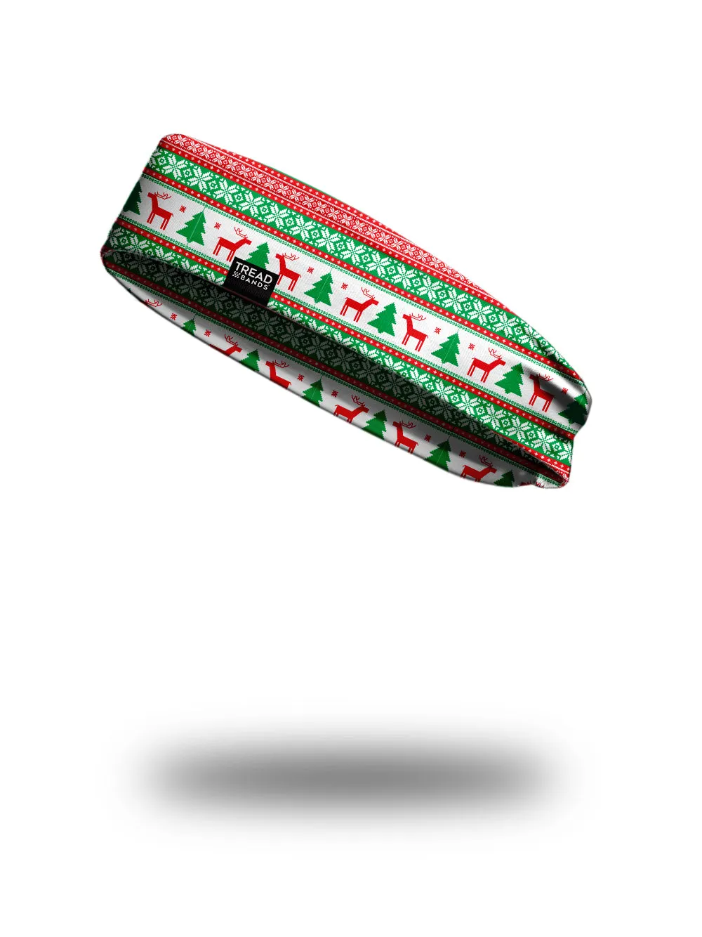 All-Season Contoured Headband - Christmas Spirit