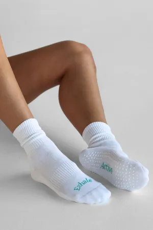 Breathe Grip Socks - Jade