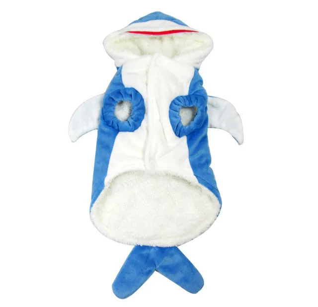 Comfy Cozy Shark Suit for Pets