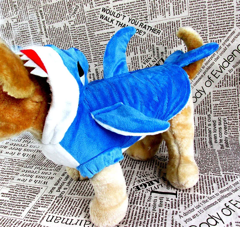 Comfy Cozy Shark Suit for Pets