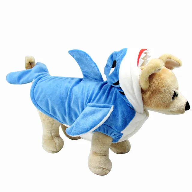 Comfy Cozy Shark Suit for Pets