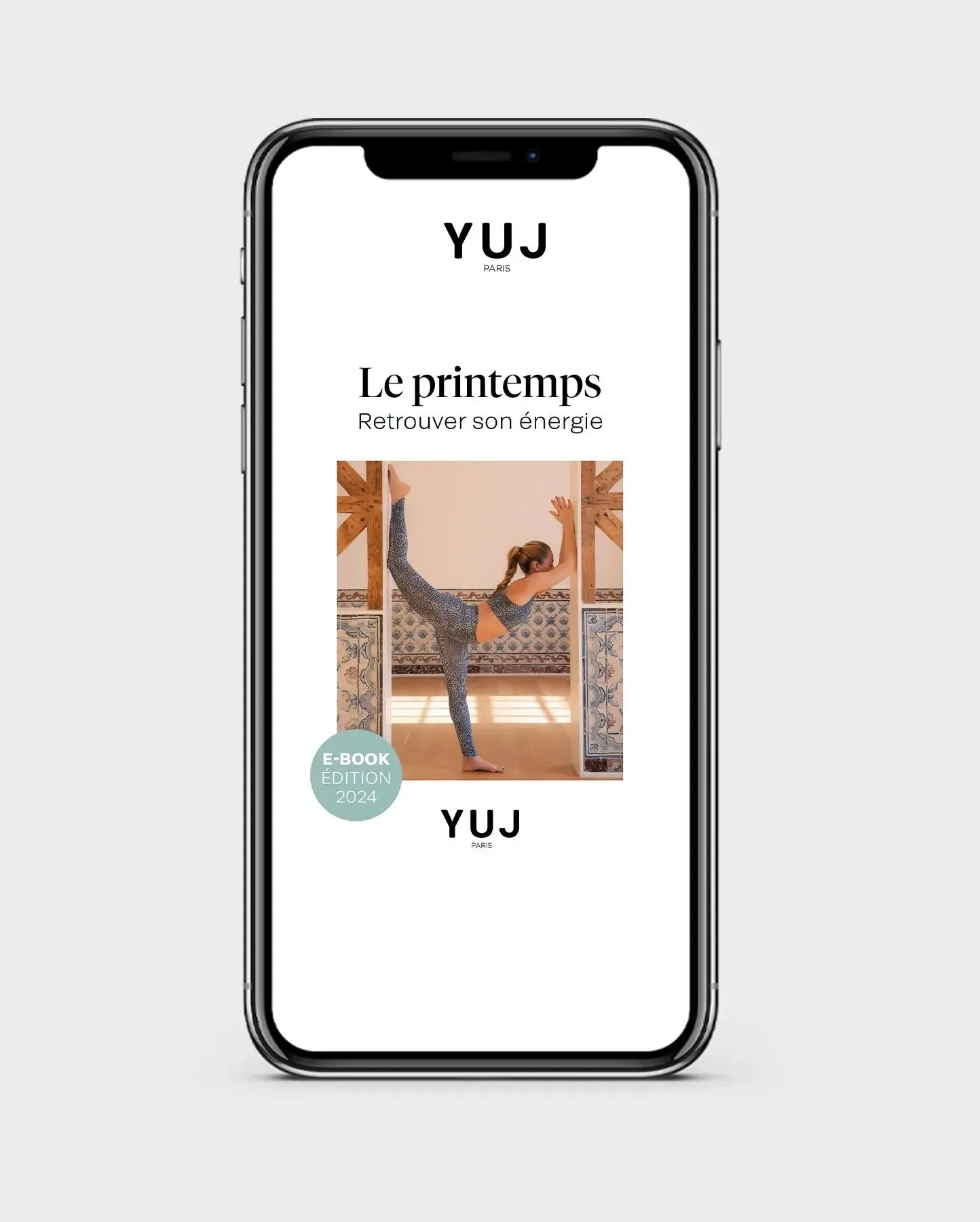 E-book Spring "Retrouver son énergie"   1 mois offert sur YUJ YOGA 