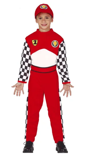 Formula Driver Costume Childrens