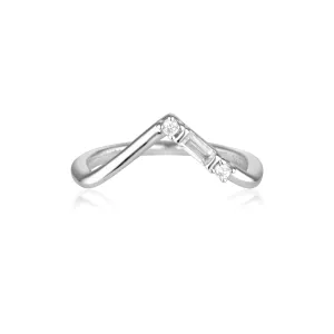 GEORGINI THE LAYERED EDIT TIGA RING SILVER