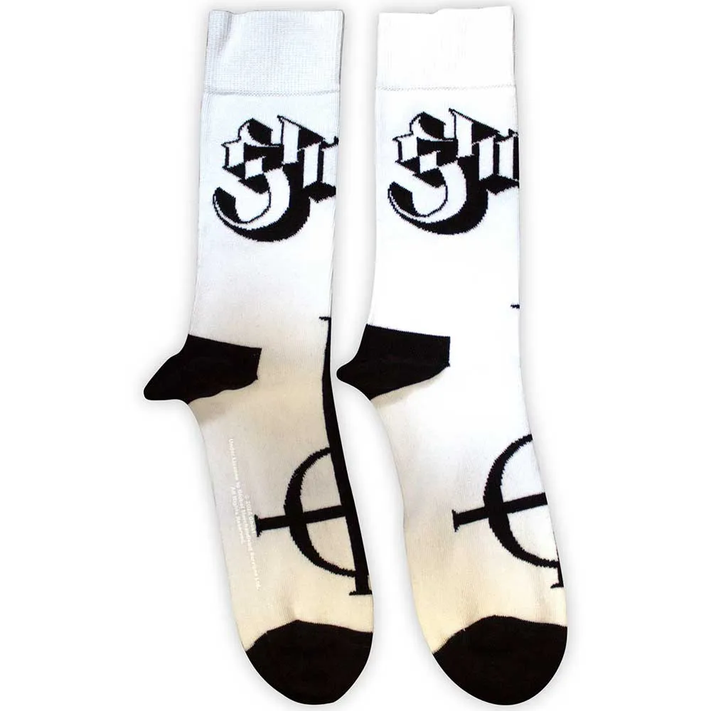 Ghost Unisex Ankle Socks: Symbol Mono (UK Size 7 - 11)