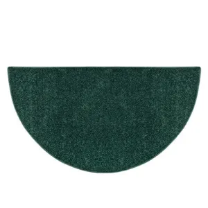 Green Polyester Canyon Hearth Rug