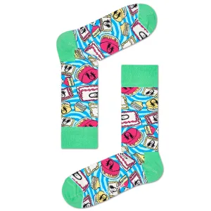 Happy Socks Men's Crew Socks - Steve Aoki Cake