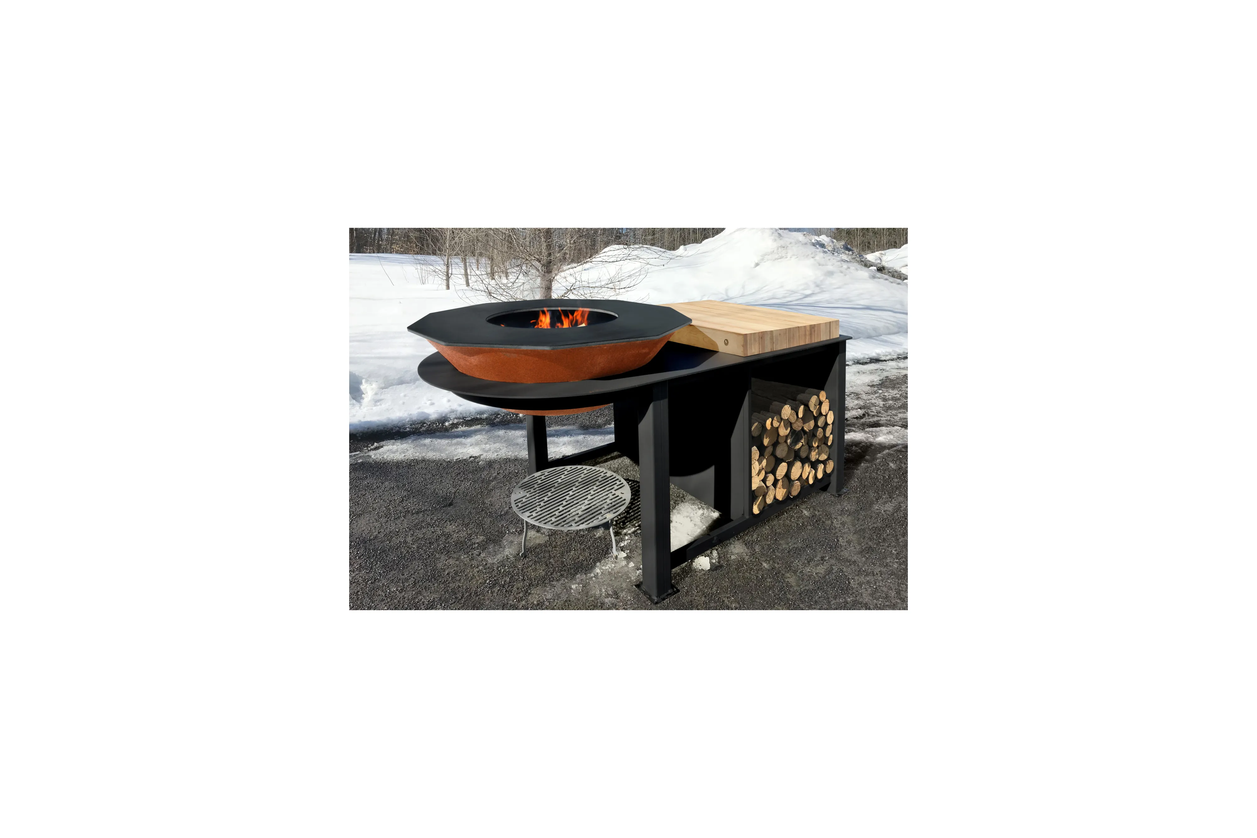 Le Bol Grill RQDG-BOL-B LE BOL OUTDOOR GRILL (MATTE BLACK FINISH)