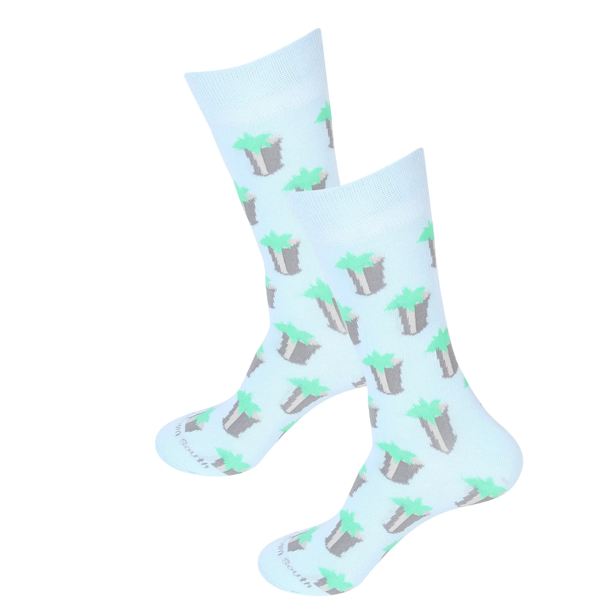 Light Blue Mint Julep Socks