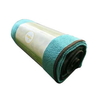 Maji Sports NoSkid Sandwashed Yoga Mat Towel