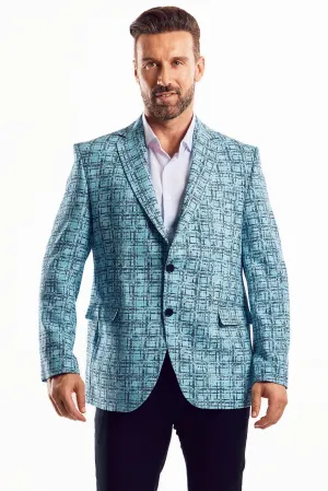 Mojito Reserve Men's Multi Abstract Print Sport Jacket