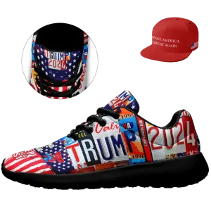 Personalized T Combo Offer, Custom Comfortable sneakers and hats, Flag Gift