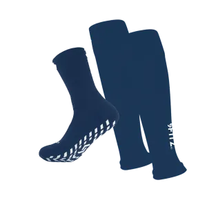 Player Pack Grip Socks   Leg  Sleeves Navy Blue