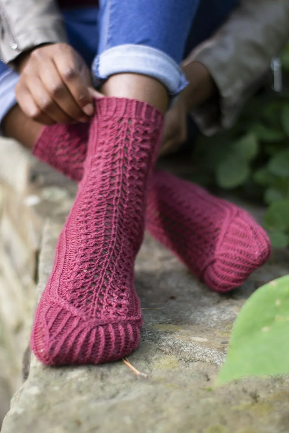 Red Cypress Socks