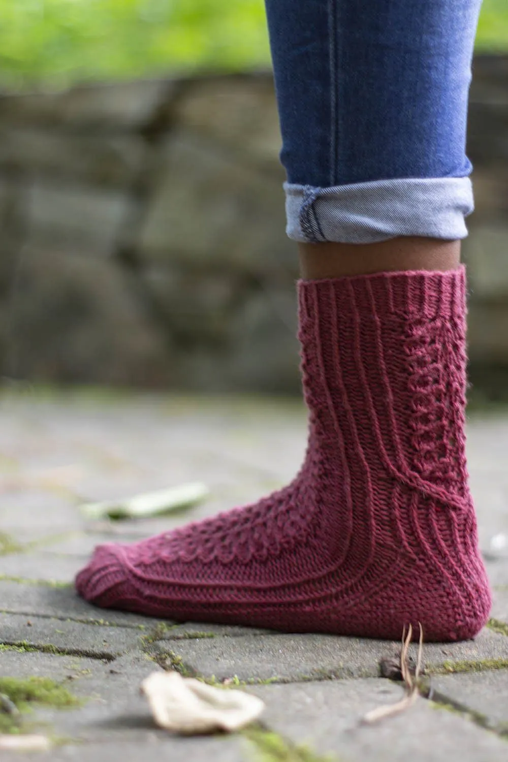 Red Cypress Socks