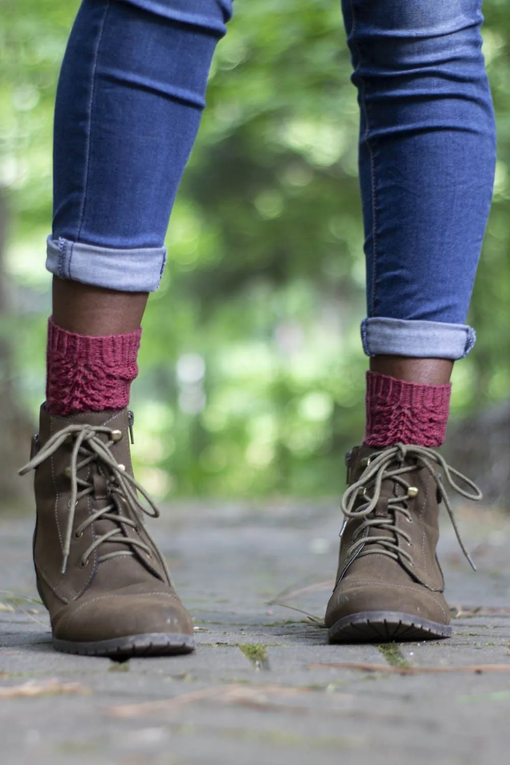 Red Cypress Socks