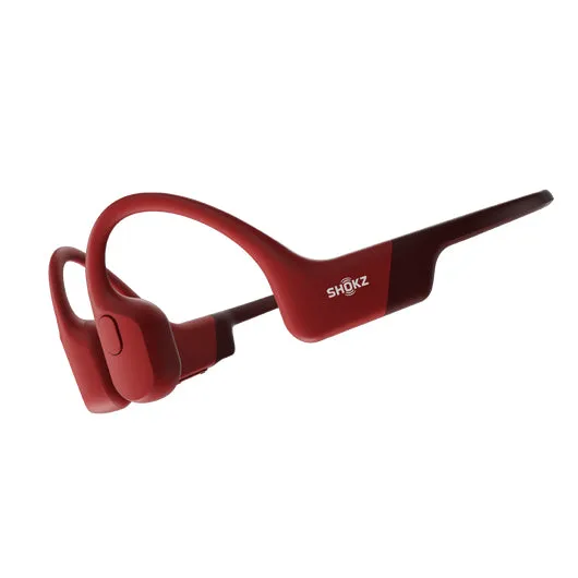 Shokz Openrun Headset Wireless Neck-Band Sports Bluetooth Red