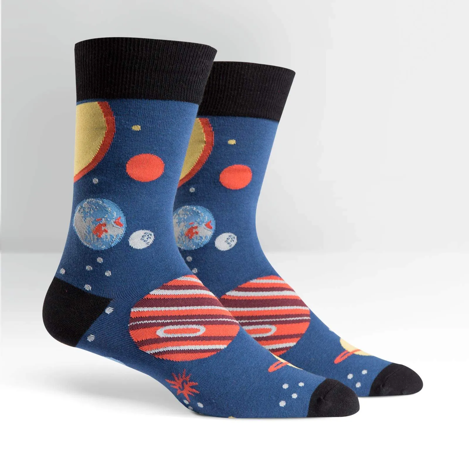 Sock it to me Men's Crew: Planets