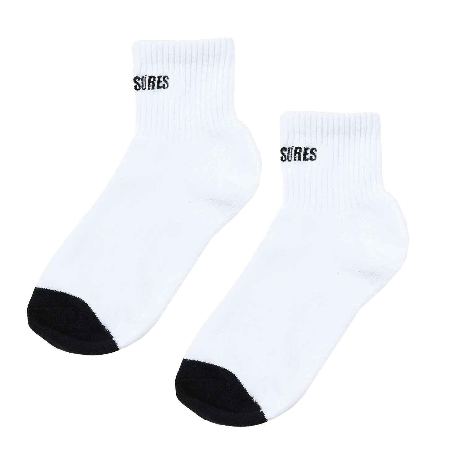 SOCKS - 2 PACK (BLACK   WHITE)