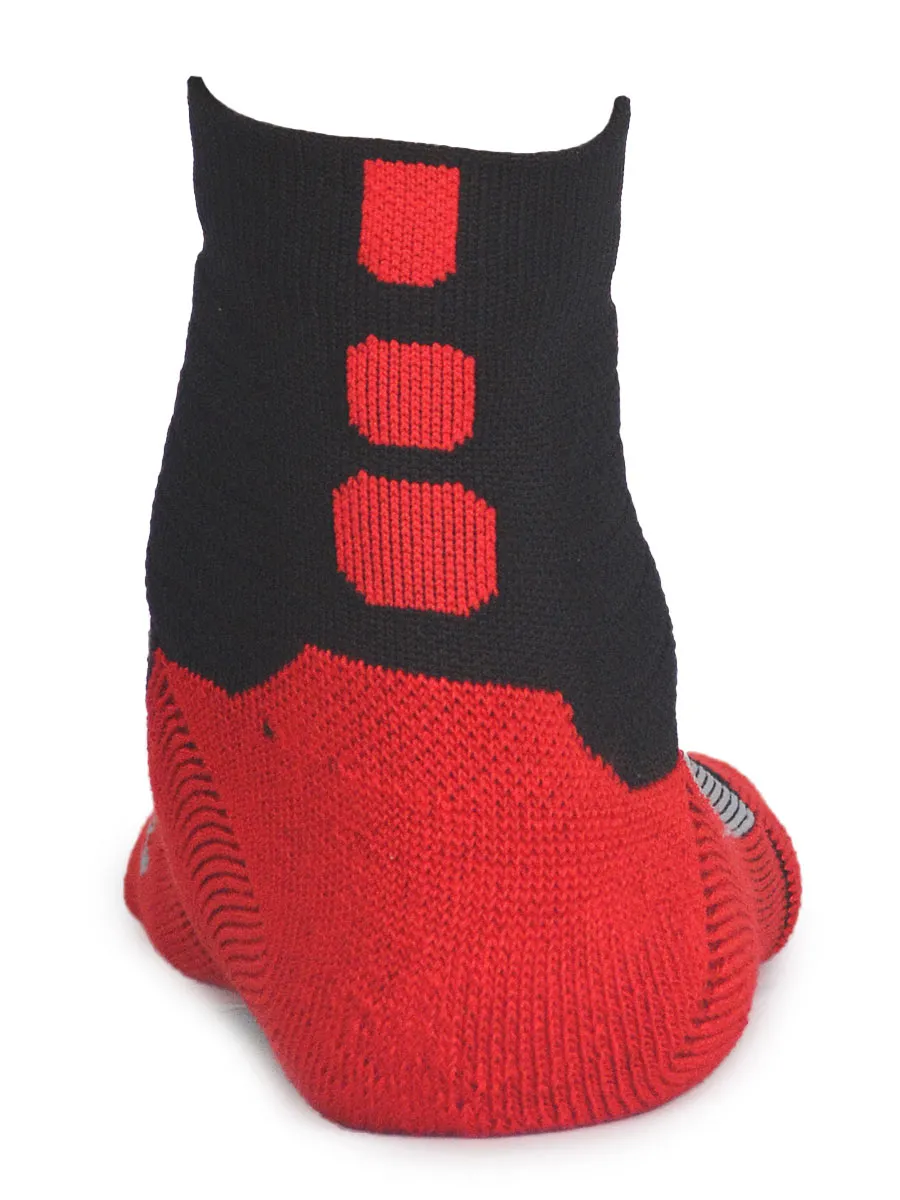 Socks - JCB - 3304 - Red / Black / Grey