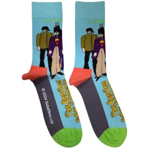 The Beatles Unisex Ankle Socks: Sub & Band (UK Size 7 - 11)