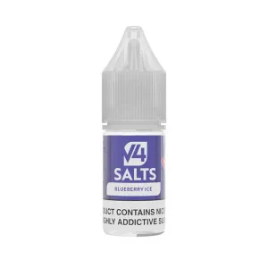 V4 Vapour Blueberry Ice 10ml Nic Salt E-Liquid