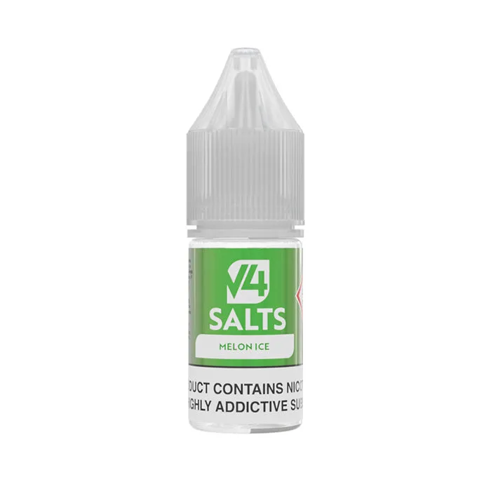 V4 Vapour Melon Ice 10ml Nic Salt E-Liquid