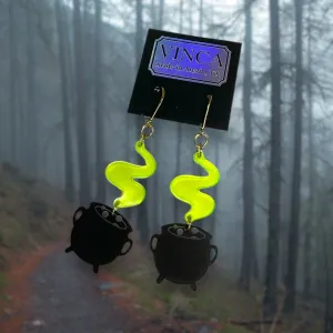 Witch's Cauldron Earrings